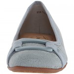 Trotters Women's Sizzle Ballet Flat Washed Blue 9.0 M US