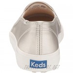 Keds Women's Double Decker Perf Pu Leather Sneaker