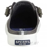 Sperry Women's Crest Vibe Mule Canvas Sneaker Grey 6.5 M US