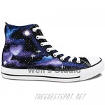 Wen Original Shoes Hand Painted Nebula Galaxy Unisex High Top Canvas Sneakers