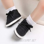 Infant Baby Girls Shoes High Top Toddler Sneakers Canvas Soft Sole Newborn Shoes for Baby Boy