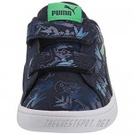 PUMA Unisex-Child Smash 2 Archeo Summer Hook and Loop Sneaker