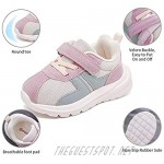 ROTSC Four Seasons Kids Shoe Toddler/Infant Shoes Boys/Girls Lightweight Breathable Sneakers Athletic Tennis Child Shoes for Running Walking Pink