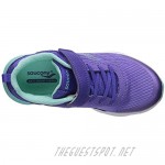 Saucony Girl's Wind A/C Sneaker Purple 4 XW US