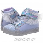 Skechers Unisex-Child Shuffle Brights-Sparkle Wings Sneaker