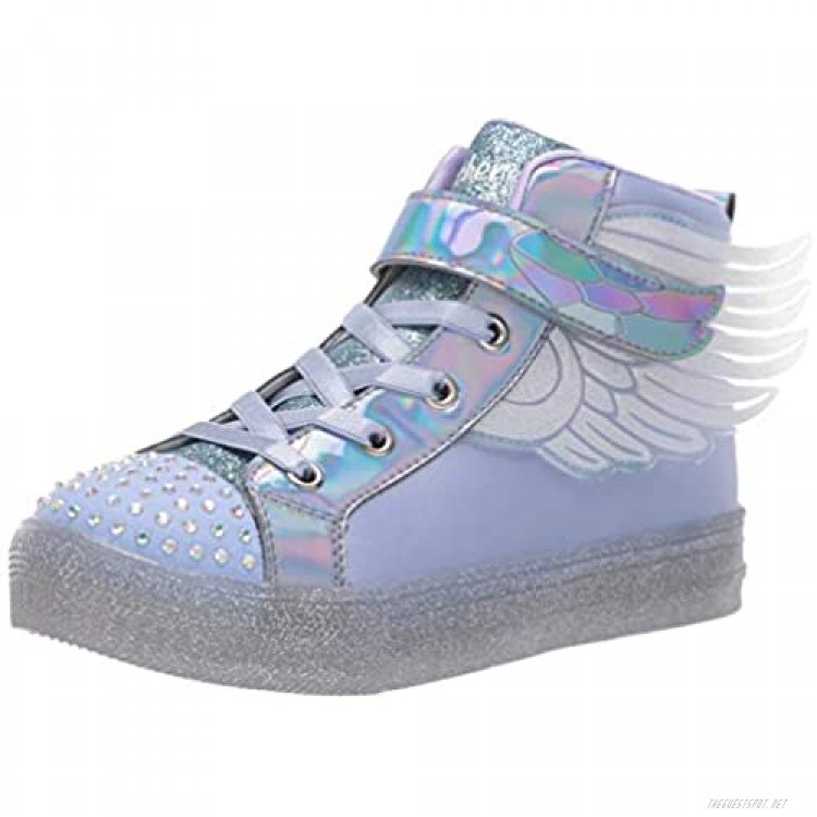 Skechers Unisex-Child Shuffle Brights-Sparkle Wings Sneaker
