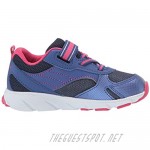 Stride Rite Baby-Girl's Made2Play Indy Athletic Sneaker Navy/Pink 4 W US Toddler