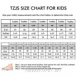 TZJS Toddler Kids Soft Lightweight Mesh Sneakers Boys Girls Athletic Walking Running Breathable Tennis Strap Casual Shoes
