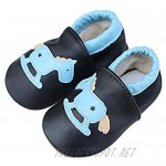 VASHCAME-Baby's Prewalker of Soft Leather Non-Slip Breathable Sneaker Toddler Shoes for Newborn Children Boy Girl Infant