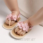 Baby Girls Flower Bundles Sparkle Flip Flops Summer Clip Toe Beach Sandals