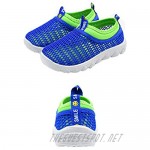 EsTong Children Breathable Mesh Running Sneakers Sandals Slip-on Water Shoes for Boys Girls Beach Outdoor