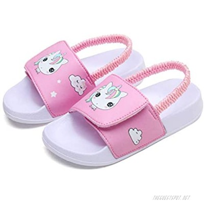Girls' Sandals Slippers Toddler Children Summer Pink Size 8