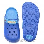 Komfyea Cute Summer Sandal Closed Toe Comfortable Pool Clogs Slippers Shoes For Boys And Girls(Toddler/Little Kids)
