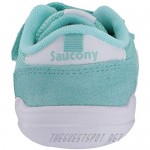 Saucony girls Jazz Riff Sandal Turquoise/White 5 Wide Little Kid US