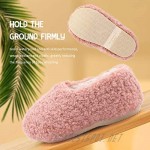 Toddler Boys Girls Slippers Sandals Fleece Fuzzy Fluffy Moc Slippers Sherpa Kids Moccasin Slippers Cozy Satin Bow Winter Warm Non Slip Sole Lightweight Faux Fur Lined Indoor Outdoor Home Kids Toddler House Shoes