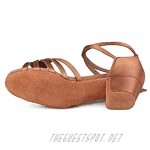 TRIWORIAE - Latin Dance Shoes for Girls/Women Sandals for Ballroom Dance