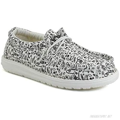 Hey Dude Boy's Wally Youth Doodle Size 2