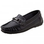 Josmo Boys Casual Driving Slip-on Shoe Size 13 Little Kid Black Buckle