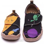 UIN Kids' Fashion Sneaker Colorful Painted Art Funny Walking Casual Travel Shoes