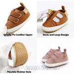 HULYKA Baby Girls Boys Shoes Non Slip Rubber Sole Infant Sneakers Toddler Newborn First Walker Crib Shoes