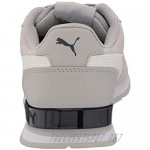 PUMA unisex-child ST Runner Sneaker Gray Violet-Whisper White Black White 4.5 Big Kid