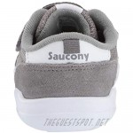 Saucony boys Jazz Riff Sneaker Grey/White 5 Wide Little Kid US