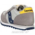 Saucony unisex child Jazz Original Sneaker Grey/Blue/Yellow 3 Big Kid US