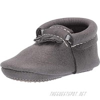 Freshly Picked - Rubber Mini Sole Leather City Moccasins - Toddler Girl Boy Shoes - Infant/Toddler Sizes 3-7 - Multiple Colors