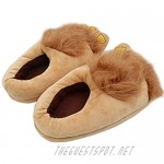 Ibeauti Little Kids Furry Monster Adventure Slippers Comfortable Novelty Warm Winter Hobbit Feet Slippers for Boys Girls