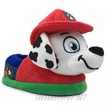 Paw Patrol Boys Little Kids Slippers with Chase and Marshall