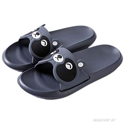 Plzensen Boys Girls Slide Sandals Non-Slip Indoor Outdoor Slippers for Kids Beach Pool Water Shoes